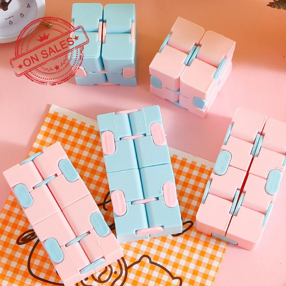 Fidget Cube Fidget Toys Rubik Cube Infinity Cube Sensory Reliever Flip