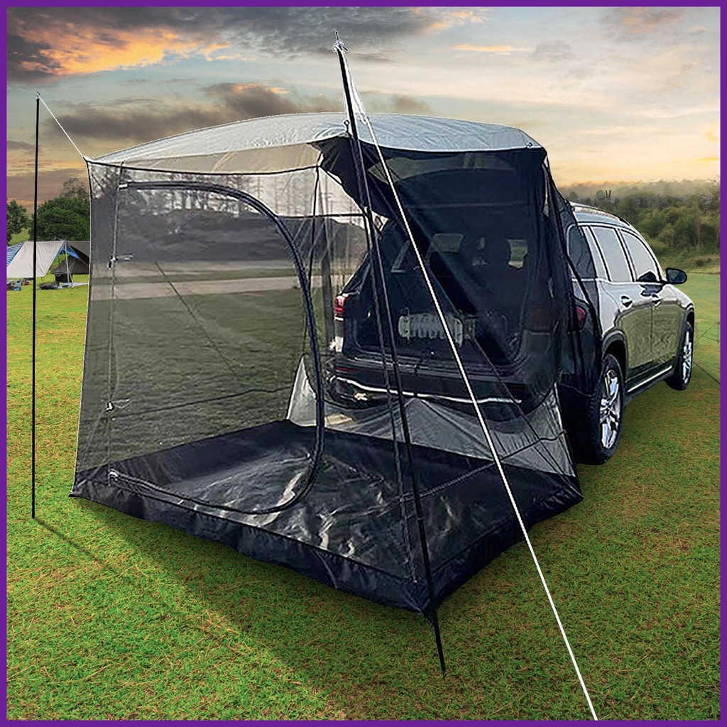 SUV Trunk Tent Shade Tent Awning Car Camping Tent Waterproof Car