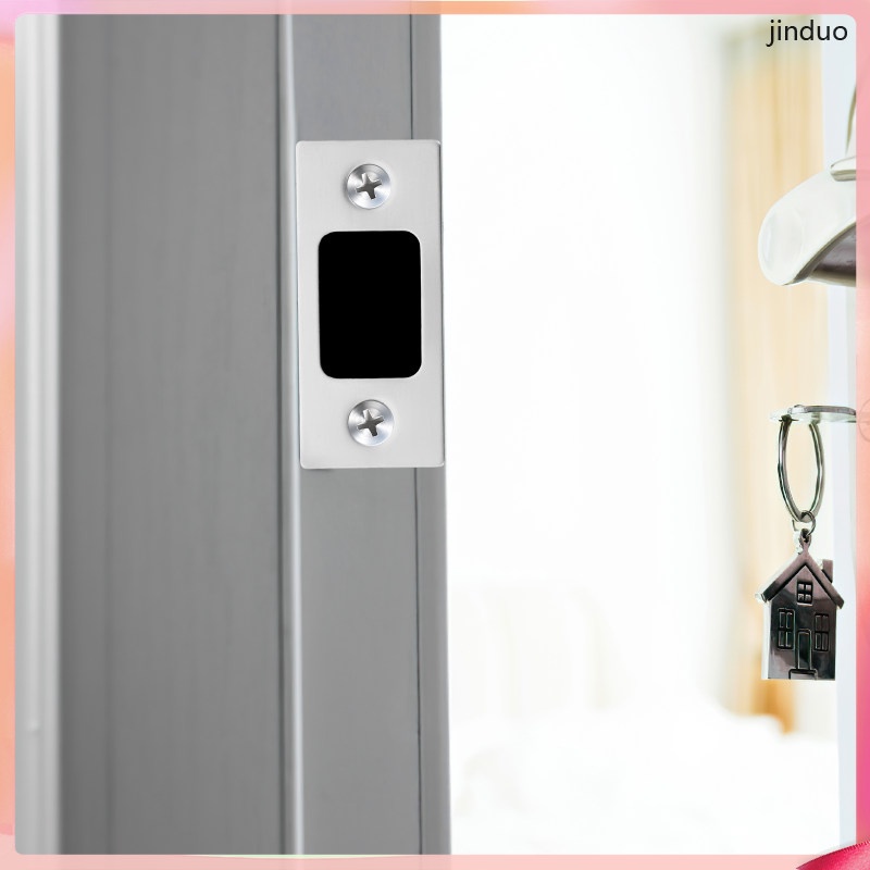 Door Hole Cover Plate Strike Filler Gusset Deadbolt 2 Pcs Shopee