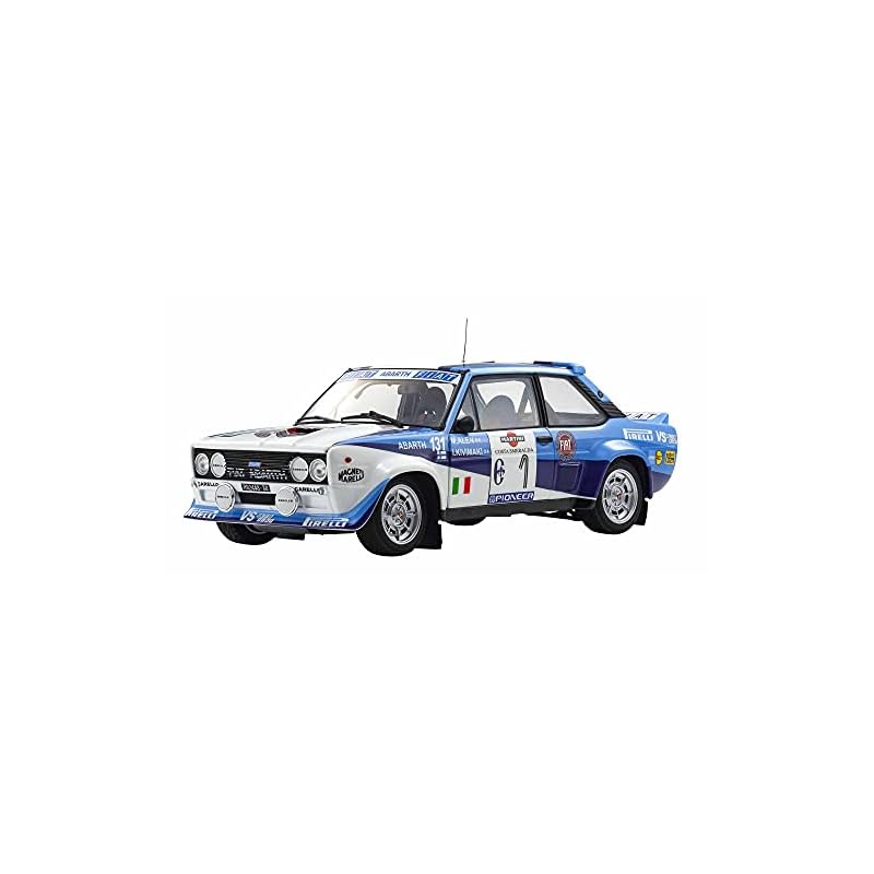 Fiat 131 Abarth Lacs Costa Smeralda 1981 #1 Martini – Kyosho 1/18, Métal, Portes Ouvrantes