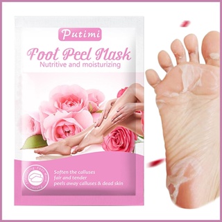 3packs=6pcs Baby Foot Peeling Renewal Foot Mask for Legs Remove