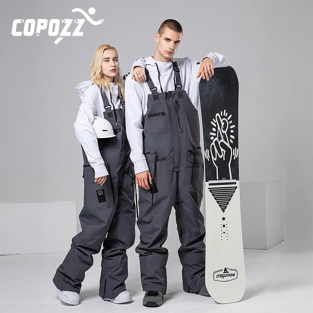 Men's Women's Ski Pants Winter Warm Windproof Waterproof