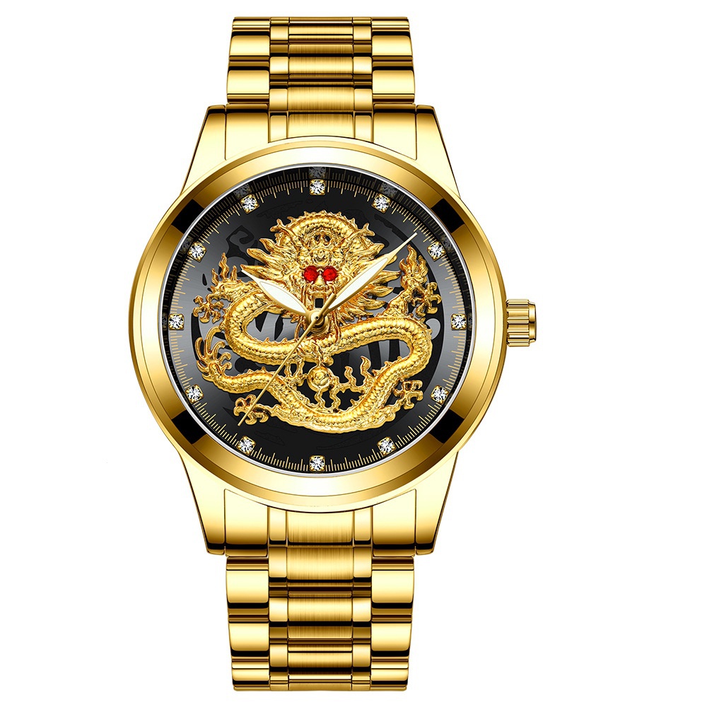 Golden dragon mechanical on sale watch