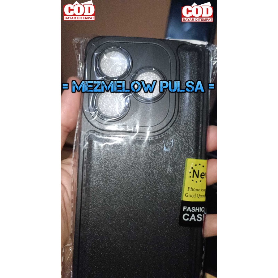 Caseng Soft Case Softcase Leather Caseng TECNO SPARK 20C / Spark Go 2024 / SMART 8 - Gambar 2