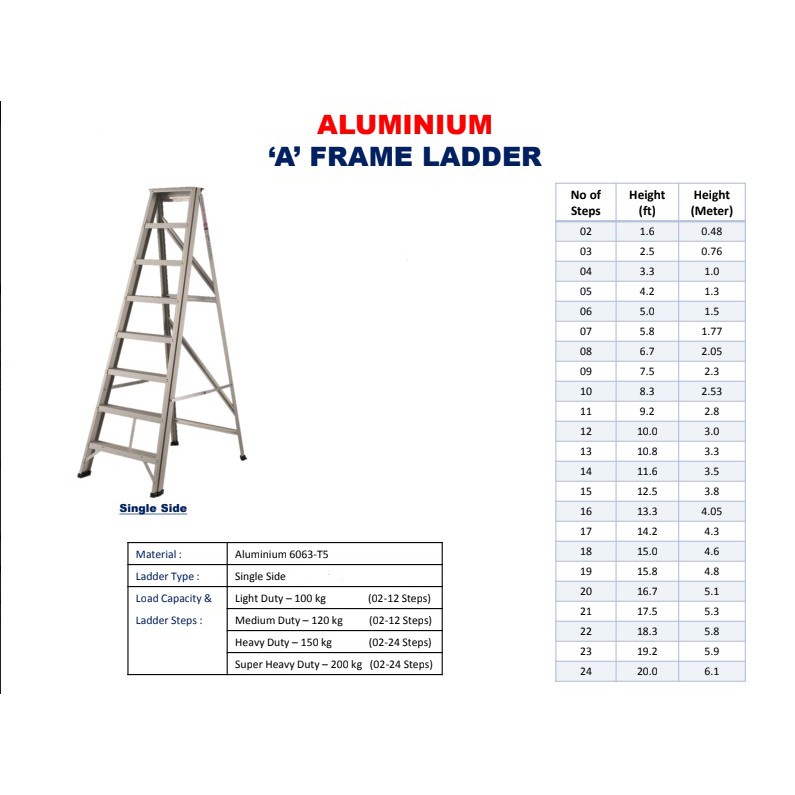 Buy ladder a frame At Sale Prices Online - October 2026 | Shopee Singapore
