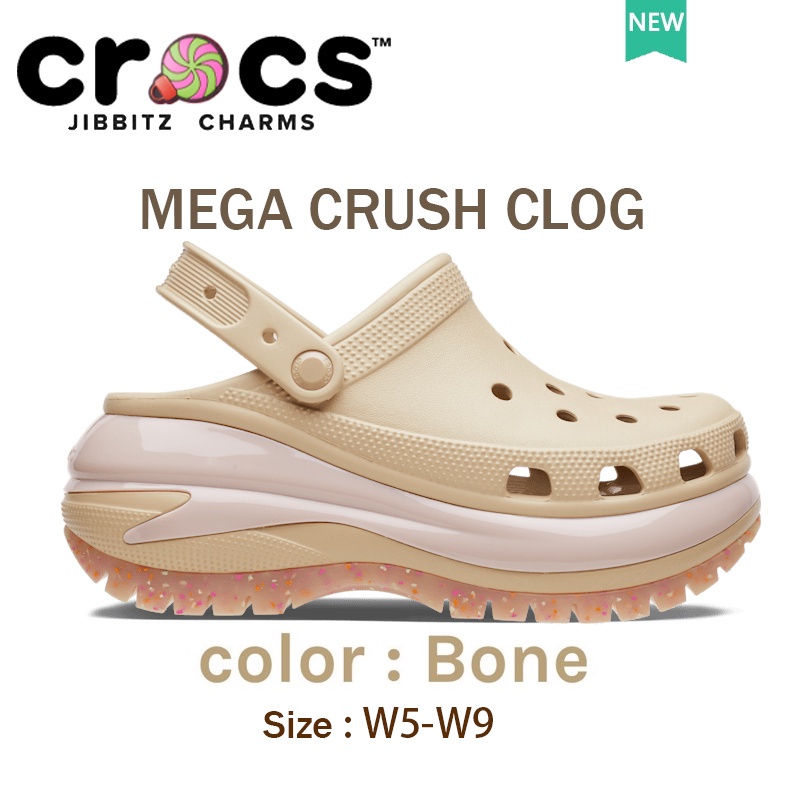 ⭐️CROC Women Mega Crush Clog Platform sandals for women|207988