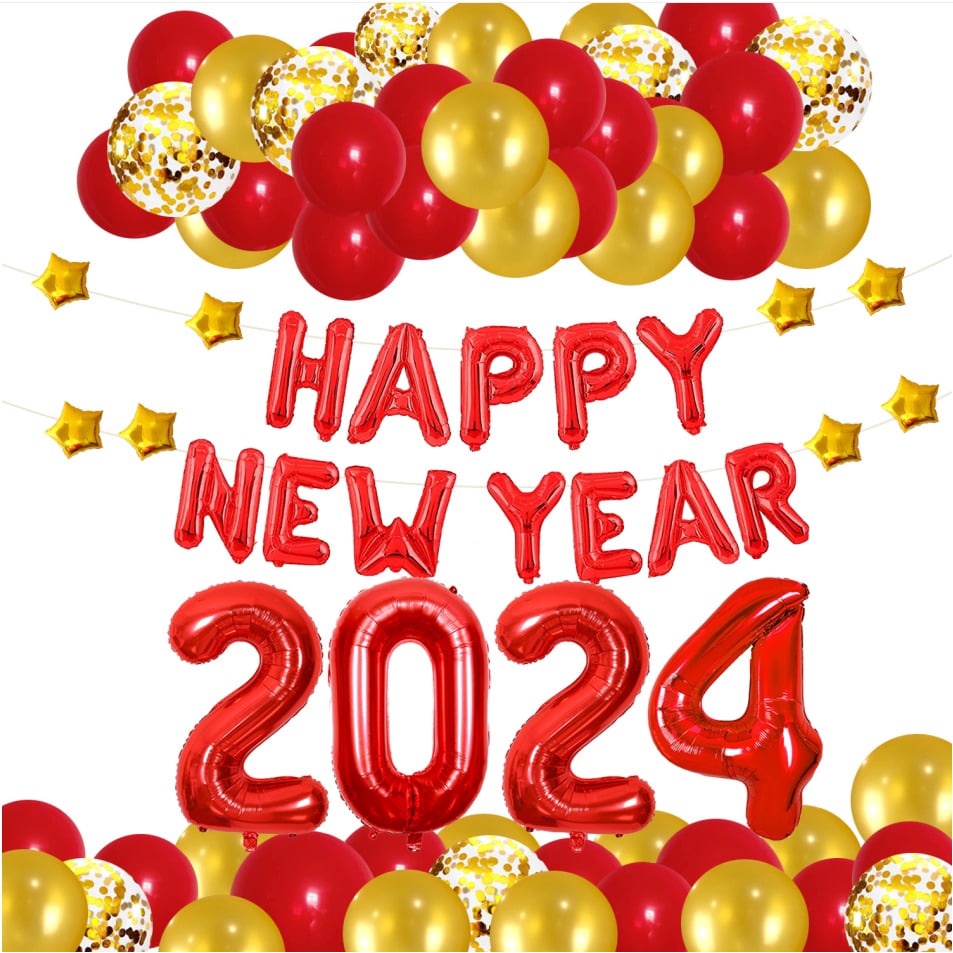 JOLLYBOOM Happy New Year 2024 Balloons Decorations New Years Eve Party   Sg 11134201 7rbn1 Loqmgr27kk2t42