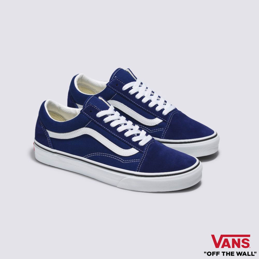 Vans Color Theory Old Skool Women Sneakers Unisex US Size BLUE VN0005UFBYM1 Shopee Singapore