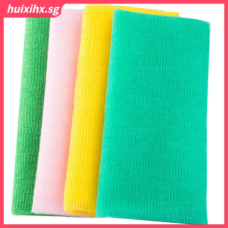 Korean Exfoliating Cloth Body Shower Scrubber Bath Towel Mens Wash Leg