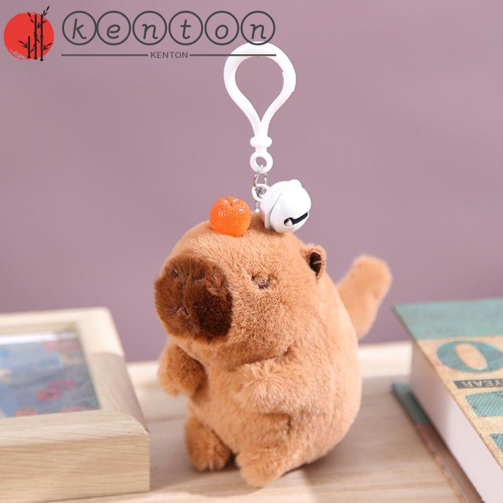 KENTON Plush Capybara Tail Wagging Keychain, Wagging Tail Cartoon Wag ...