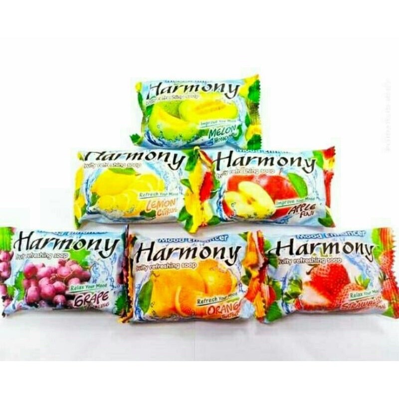 Sabun Harmony 70gr Sabun Aneka buah segar