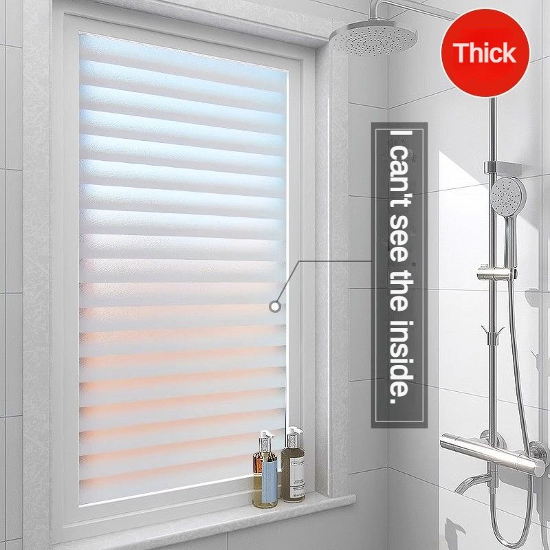 Self-Adhesive Window Glass Stickers Frosted Paper Film Sun Protection ...