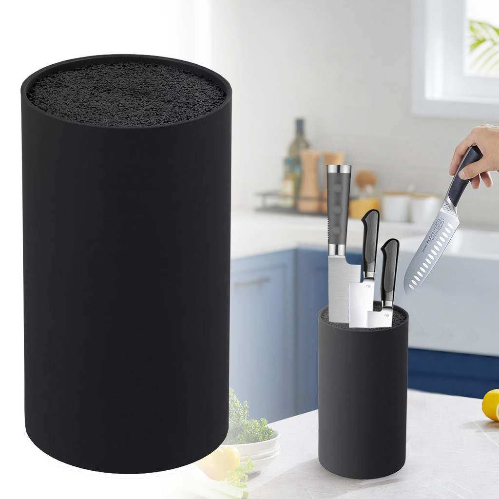 【Brighthor】New Knife Holder Stand Chef Kitchen Knives Organizer Plastic ...