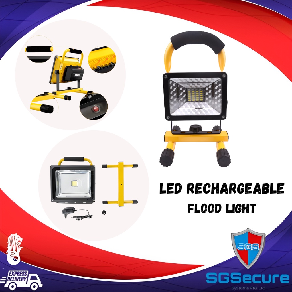 30w Rechargeable Led Flood Light
