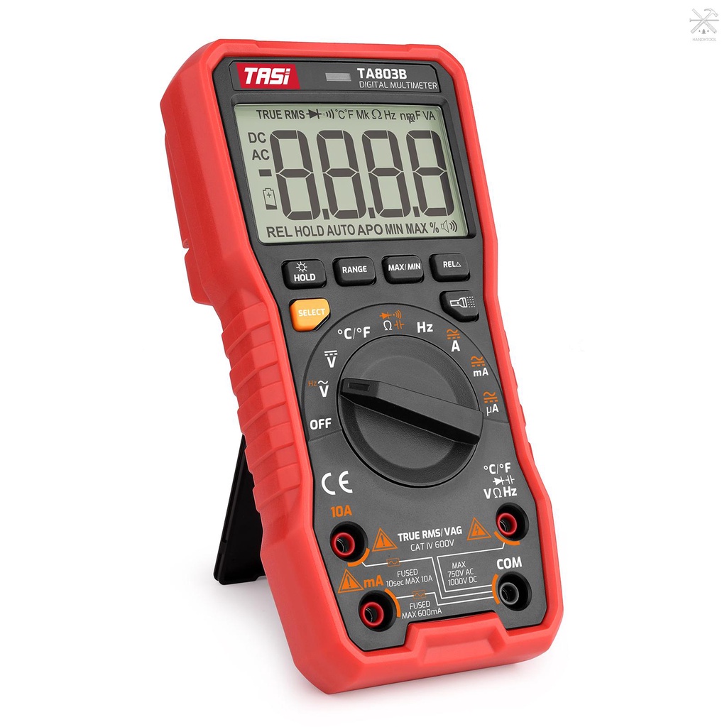 HTYY TASI TA803 Digital Multimeter 2000 Counts True RMS Universal Meter