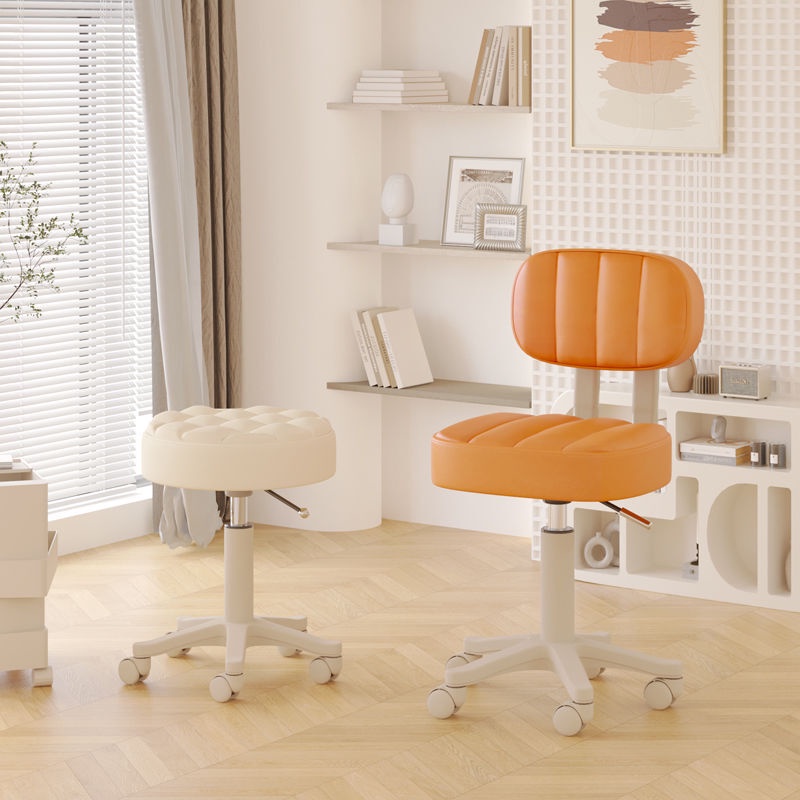 Pulley Stool Lift Chair Beauty Round Stool Rotating Lift Chair Backrest ...