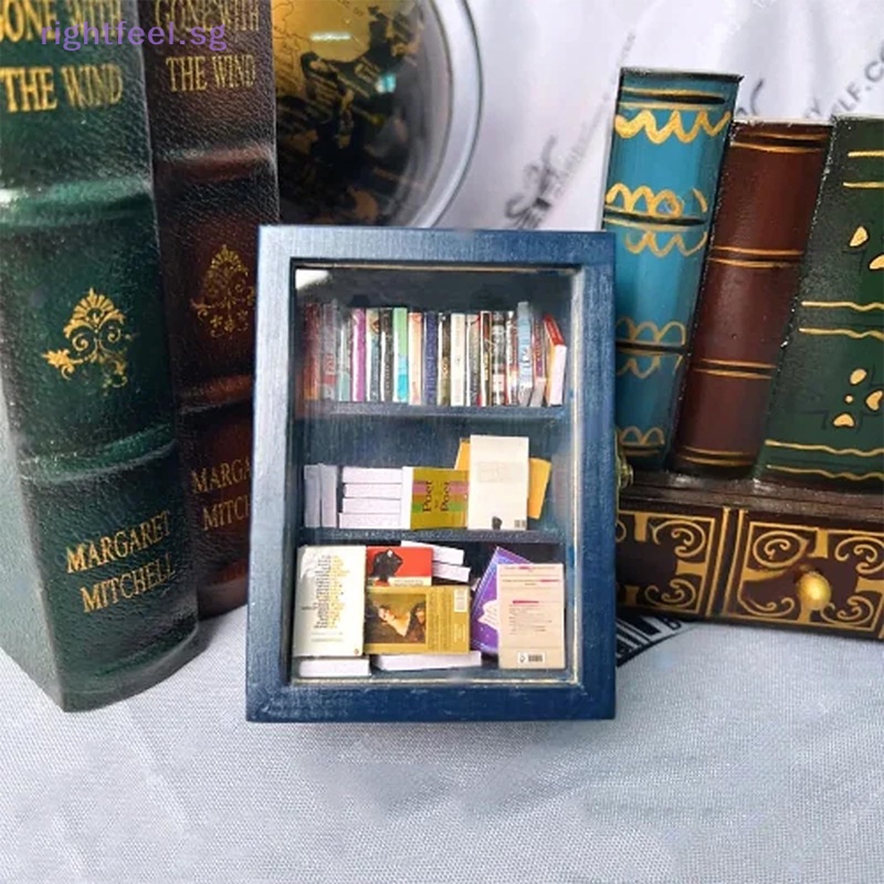 Creative Anti-Anxiety Miniature Bookshelf Small Ornament Stress
