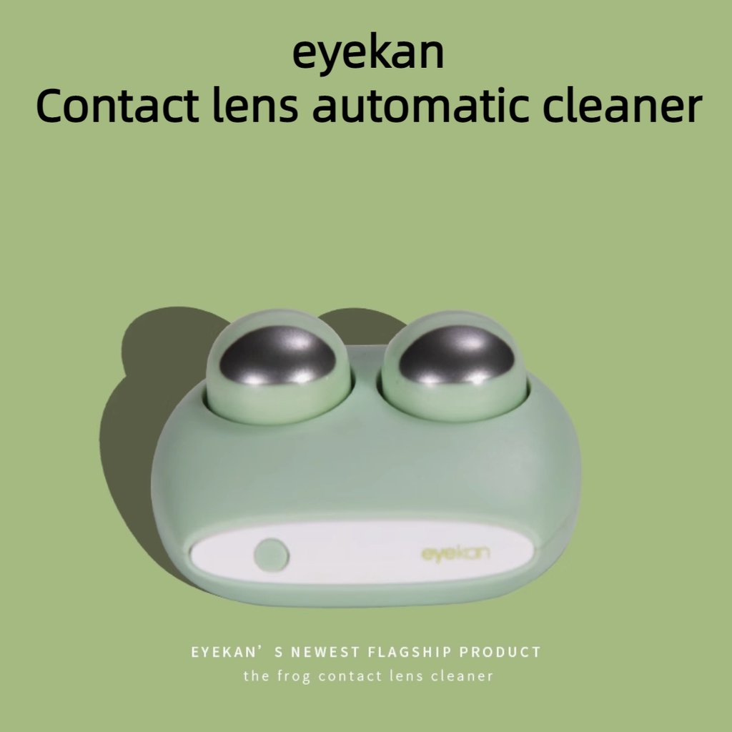 Eyekan Contact Lens Cleaner Emoticon Pack Electric Cosmetic Contact