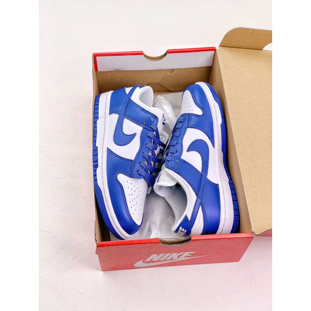 Ready Stock NK Dunk Low Retro “Kentucky” Casual Skateboarding Shoes