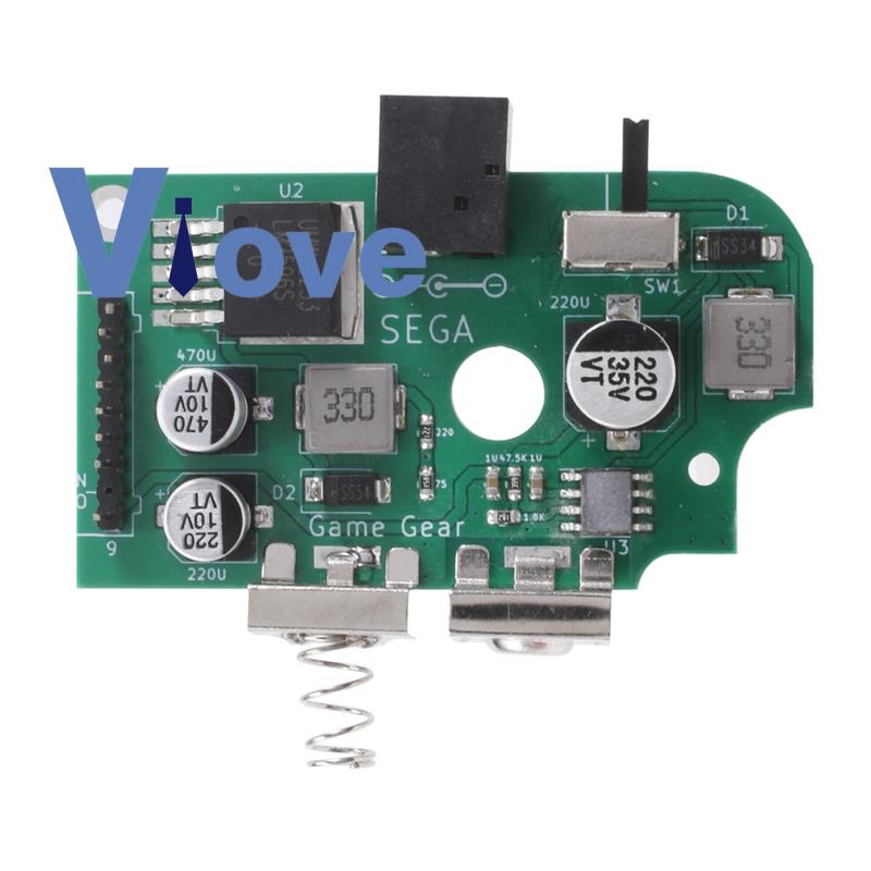 PreSoldered for Sega Game Gear GG All Edition Replace Power Supply on Off Board IC Capacitors