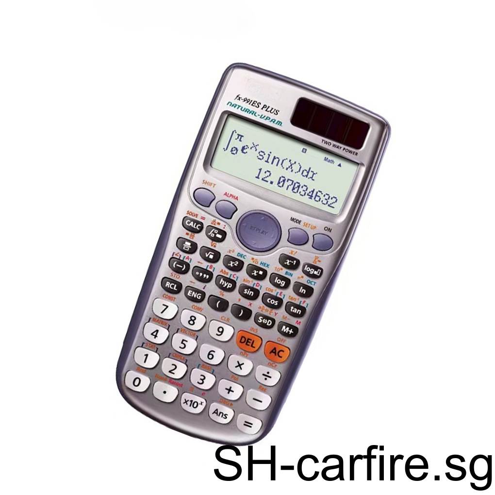 FX-991ES-PLUS Scientific Calculator 417 Functions Students School ...