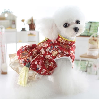 Dog cheongsam best sale