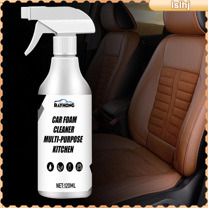 120ml Foam Cleaner Spray,Multifunctional Cleaning Spray Leather