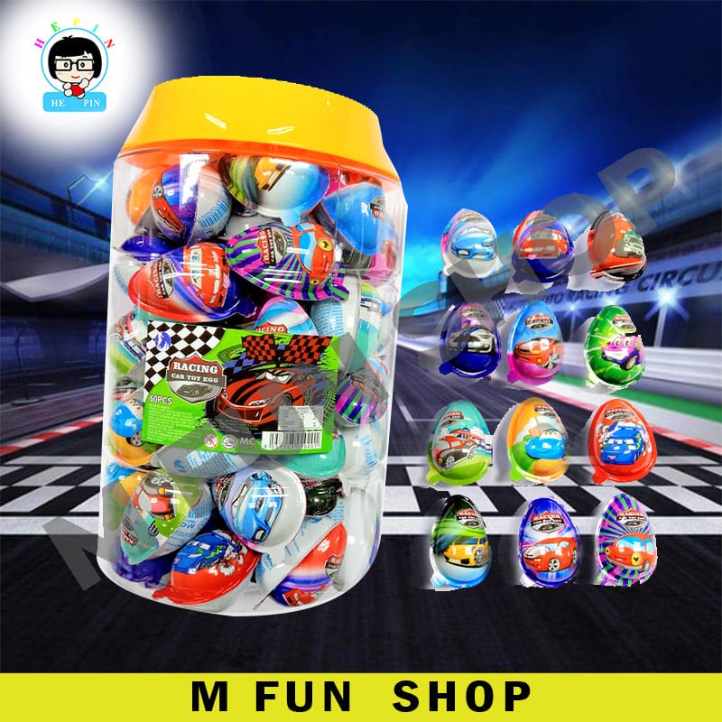 Halal* 60pcs Surprise Egg Chocolate Cartoon Figure Fun Egg