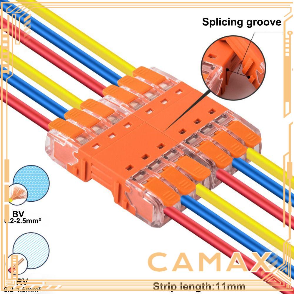 CMAX Wire Connector, Mini Universal Compact Quick Terminal Block, Quick ...