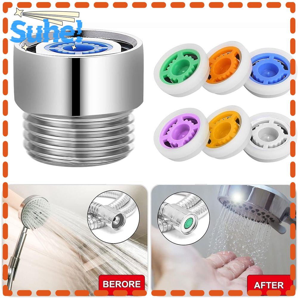 SUHE Shower Head Restrictor, Plastics Water Flow Restrictor, Faucet