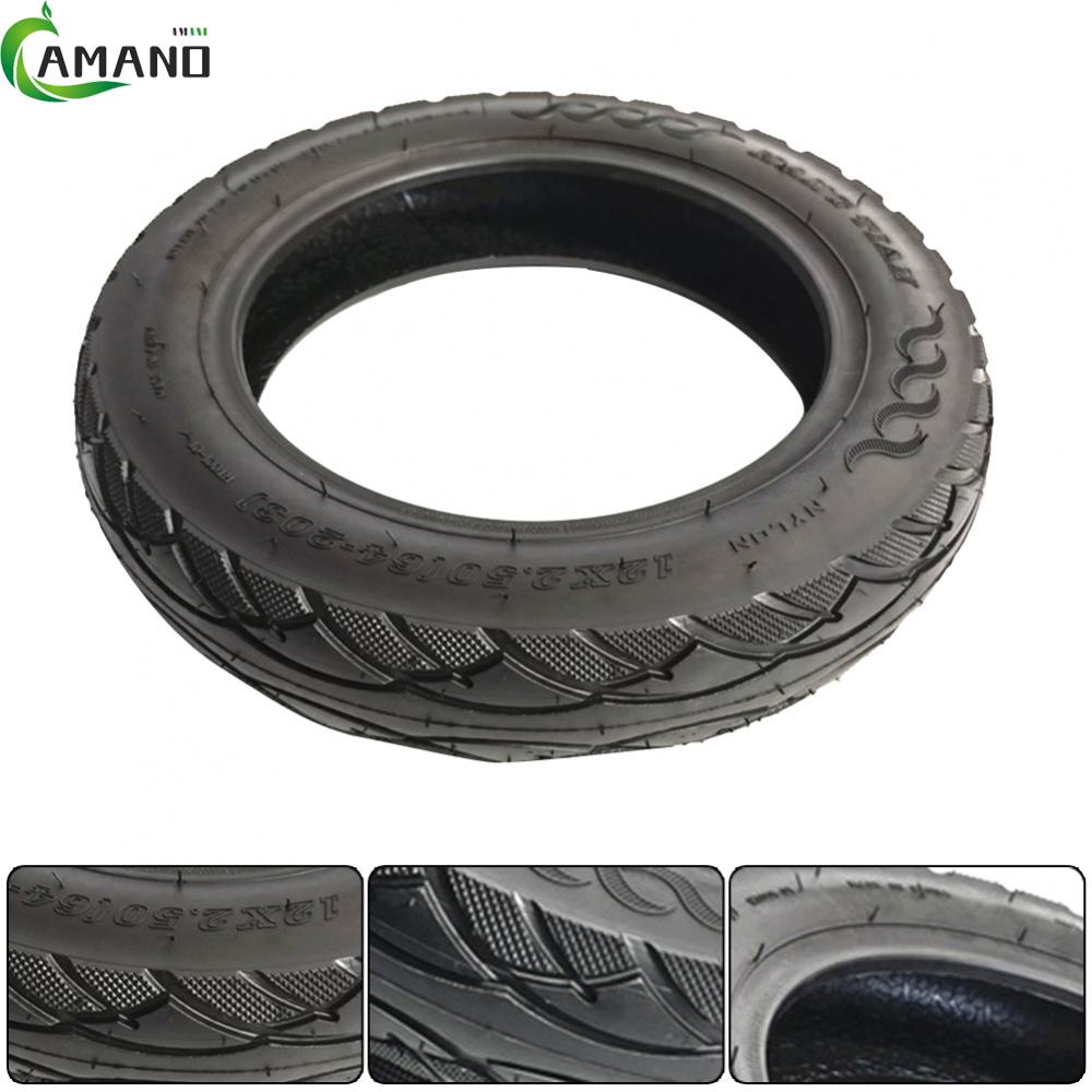 12 Inch Tubeless Tyre For EBike Tire Tire Accessories Tubeless Durable