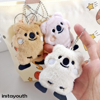 1Pc keyrings for car keys Keychain Pendant Plush Koala Keychain Bag Pendant