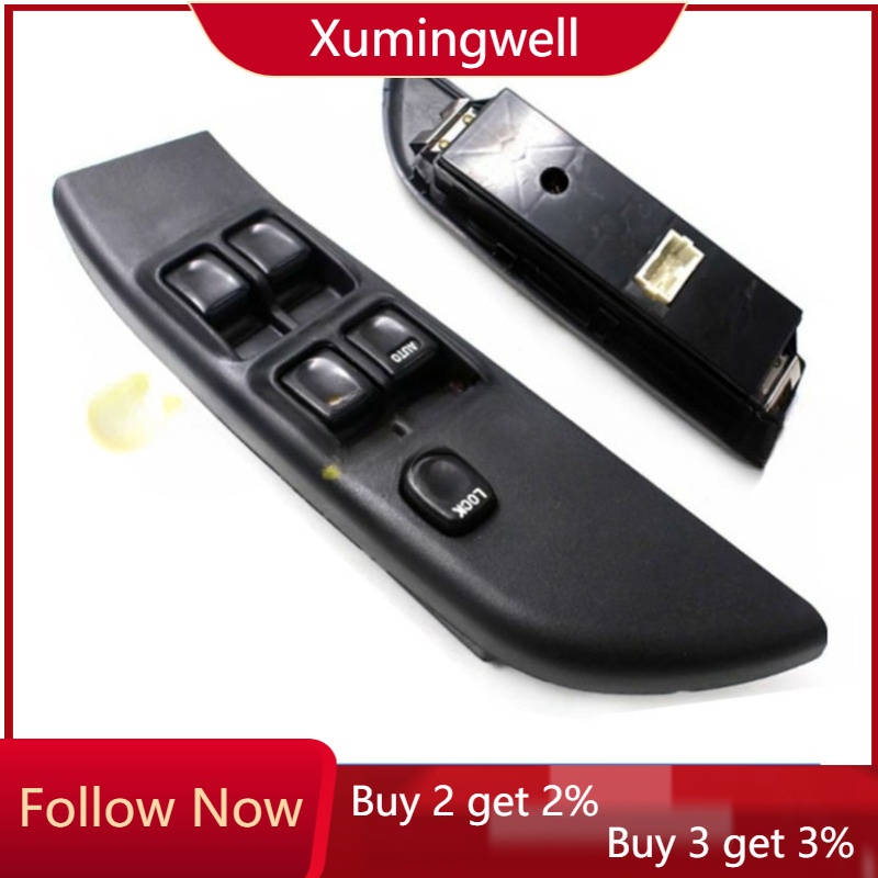 10pins Front Left Master Power Window Switch with Panel for Isuzu Fuego