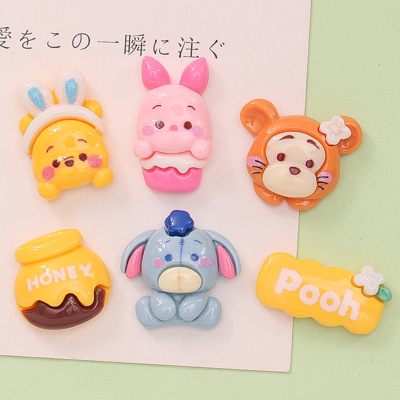 3D Crocs Jibbitz DIY Crocs Charms Cute Cartoon Piggy Bear diy Cream
