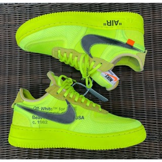 Nike fluo off on sale white