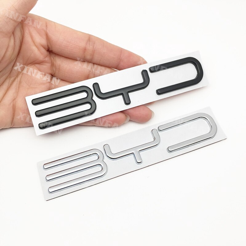 XINFAN 1Pcs 3D Metal sticker Car Side Fender Rear Trunk Emblem Badge ...