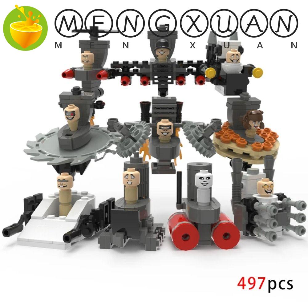 Moc Skibidi Toilet Figure Building Blocks Toys For Kids Titan Camerman  Titan Speakeman Bricks DIY Model For Boys Halloween Gifts