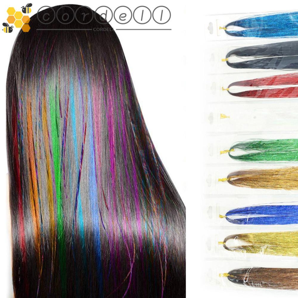 CORDELL Tinsel Sparkle Silk Wig Synthetic Fashion Dazzles Hair