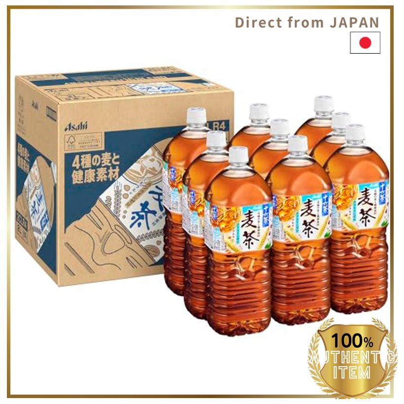 Asahi Drink #like Juroku Tea Barley Tea 2L x 9 Bottles [Tea] [Caffeine ...