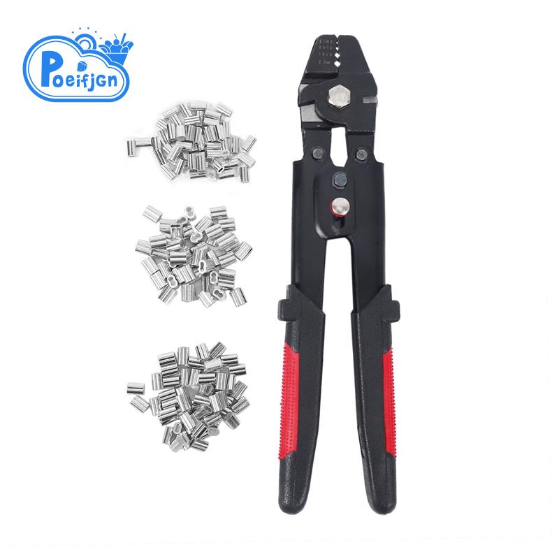 Wire Rope Crimping Tool Wire Rope Swager Crimpers Fishing Plier with