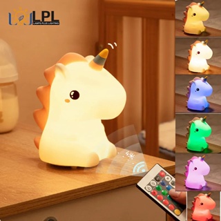 Luminous Toys Give Gifts Festival Lighting Rabbit Unicorn Pentagram Moon  Cloud Dinosaur Shape LED Lamp Night Light Bedroom Decor