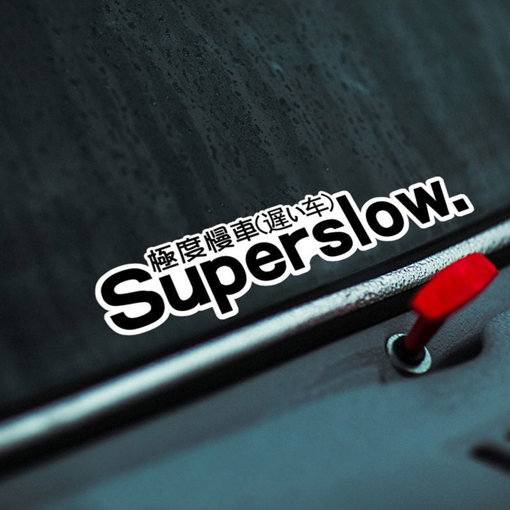 Laser Rainbow/Reflective JDM Japanese Extreme Slow Car Superslow Car ...