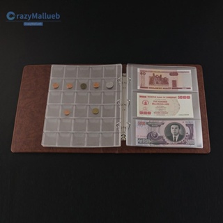 100% High quality brand PU leather loose-leaf stamp album commemorative stamp  collection book with