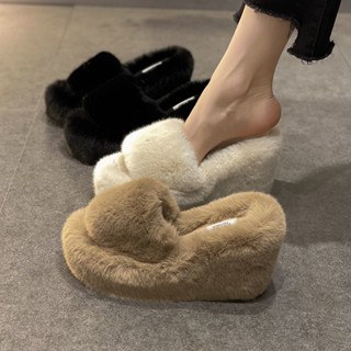 Really hot sale fluffy slippers