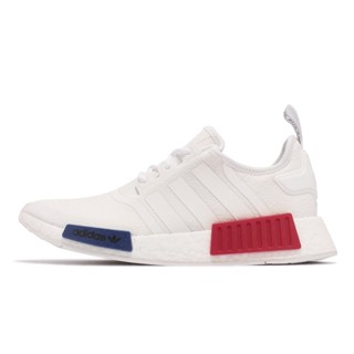 White and blue hot sale nmds women's