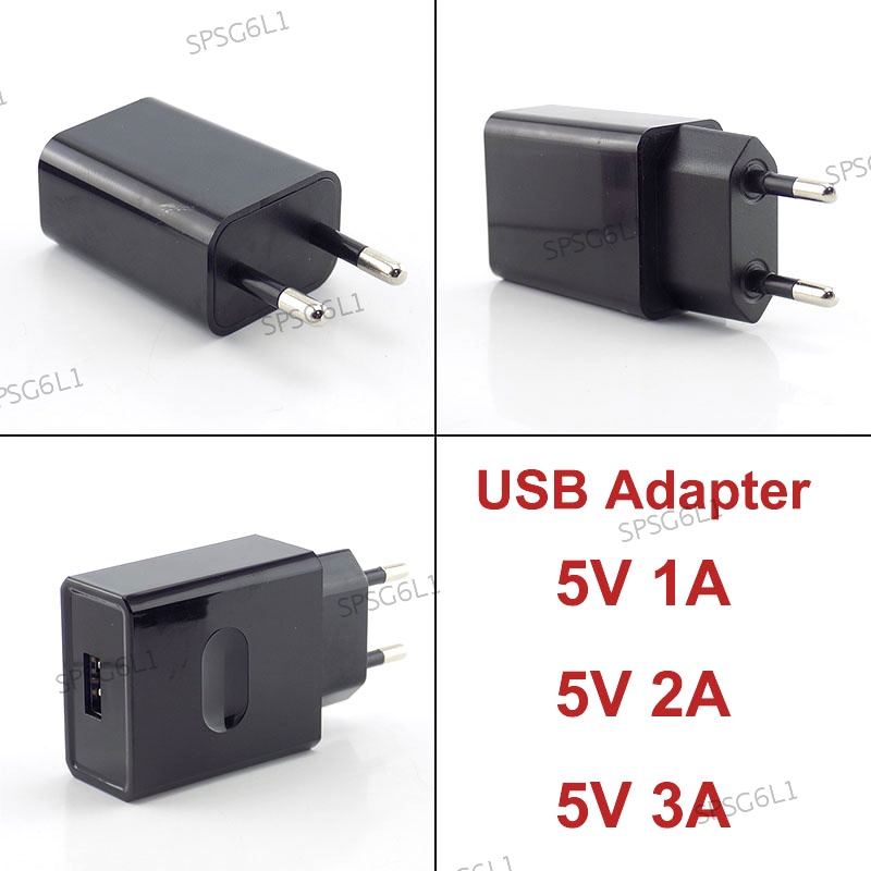 Universal 5V 1A 2A 3A USB Power Adapter Mobile Phone Charger Electrical
