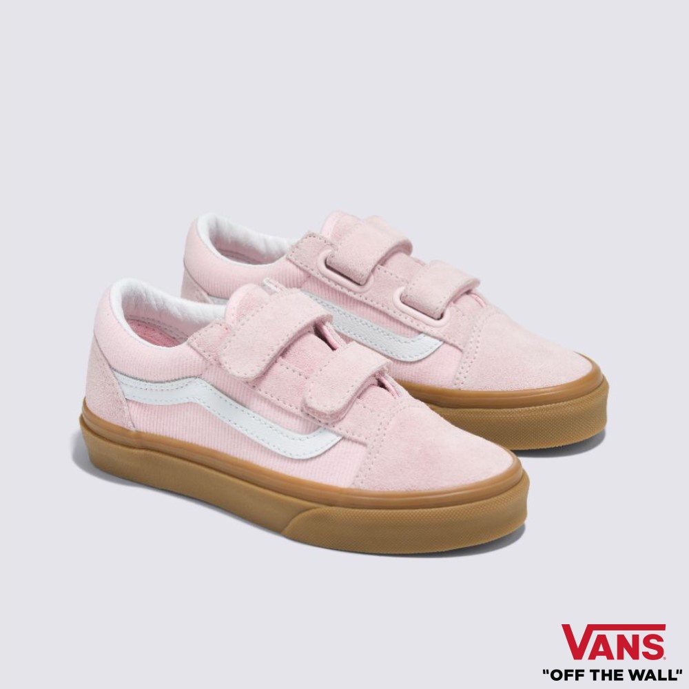 Vans Kids Old Skool Sneakers Kids US Size PINK VN000VHEPNK1 Shopee Singapore