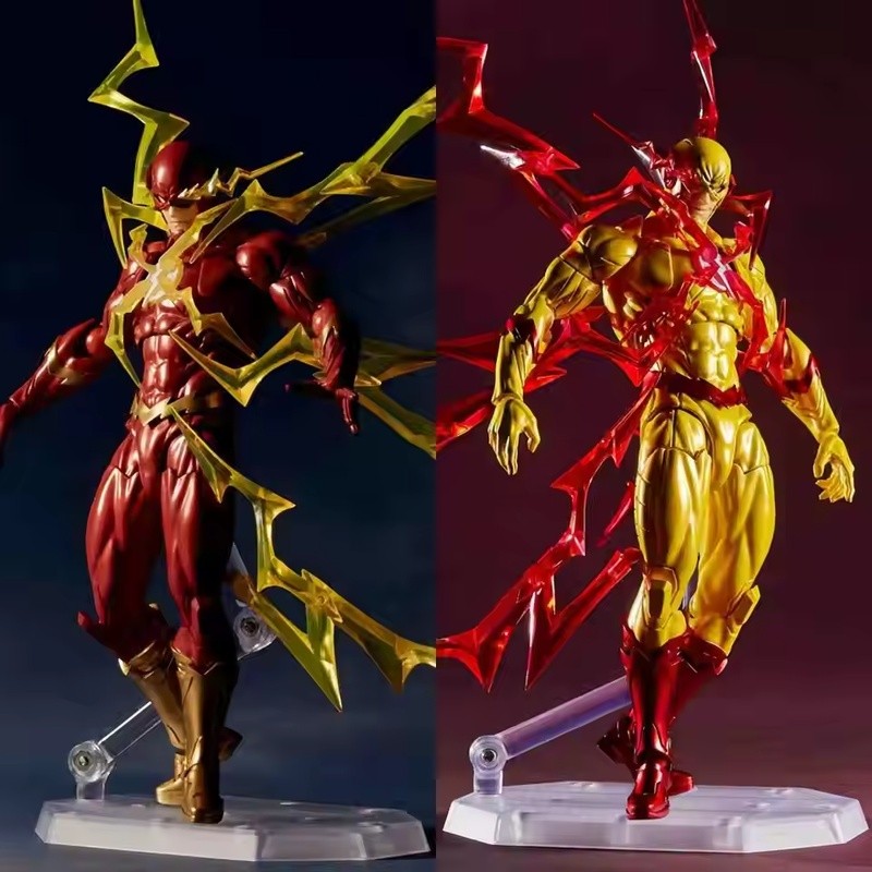Revoltech Amazing Yamaguchi Flash Action Figure DC Superhero Movable ...