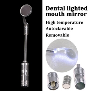 Lighted Dental Mirror & Cleaning Tool