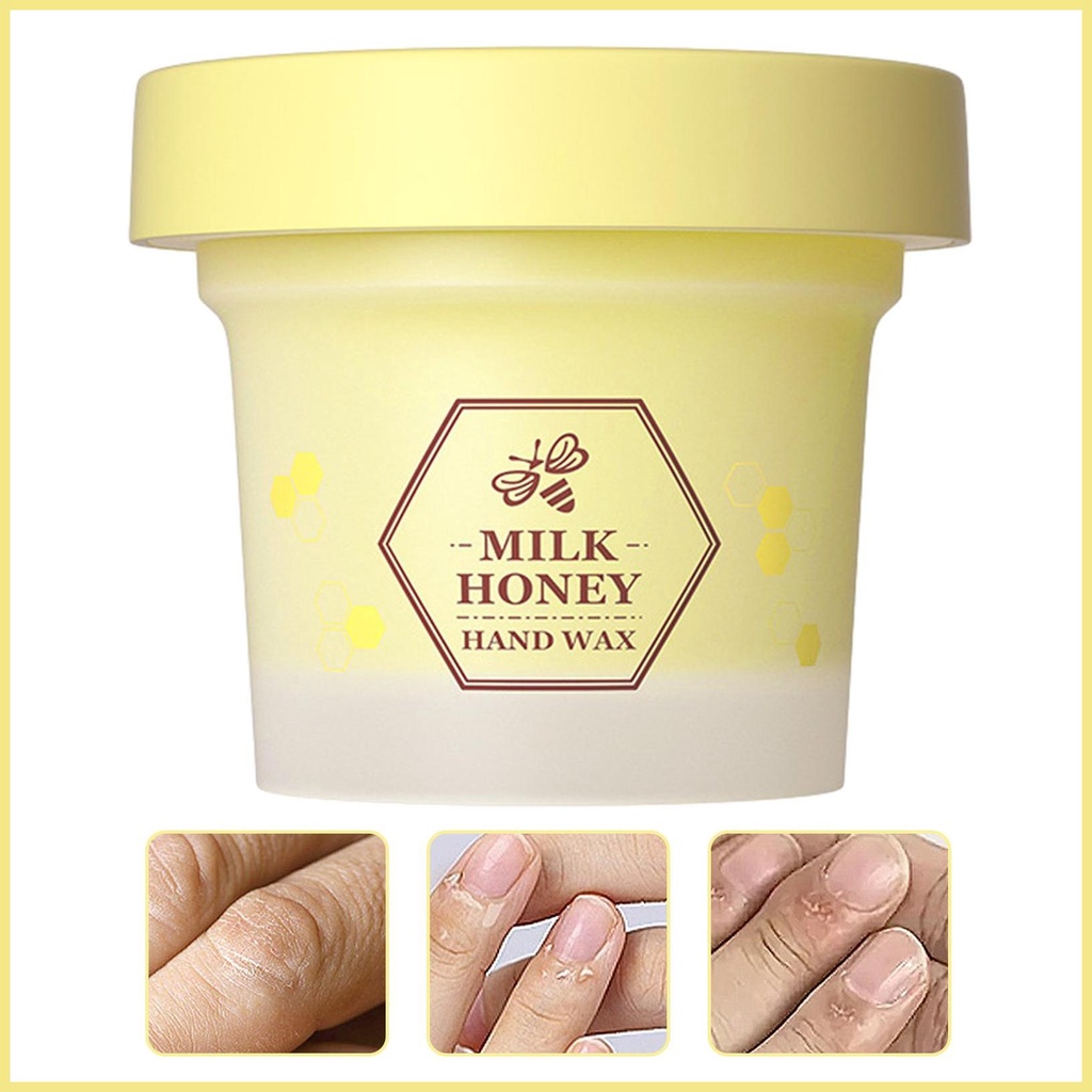 Hand Wax for Dry Hands Milk & Honey Moisturizing Hand Wax Hydrate and